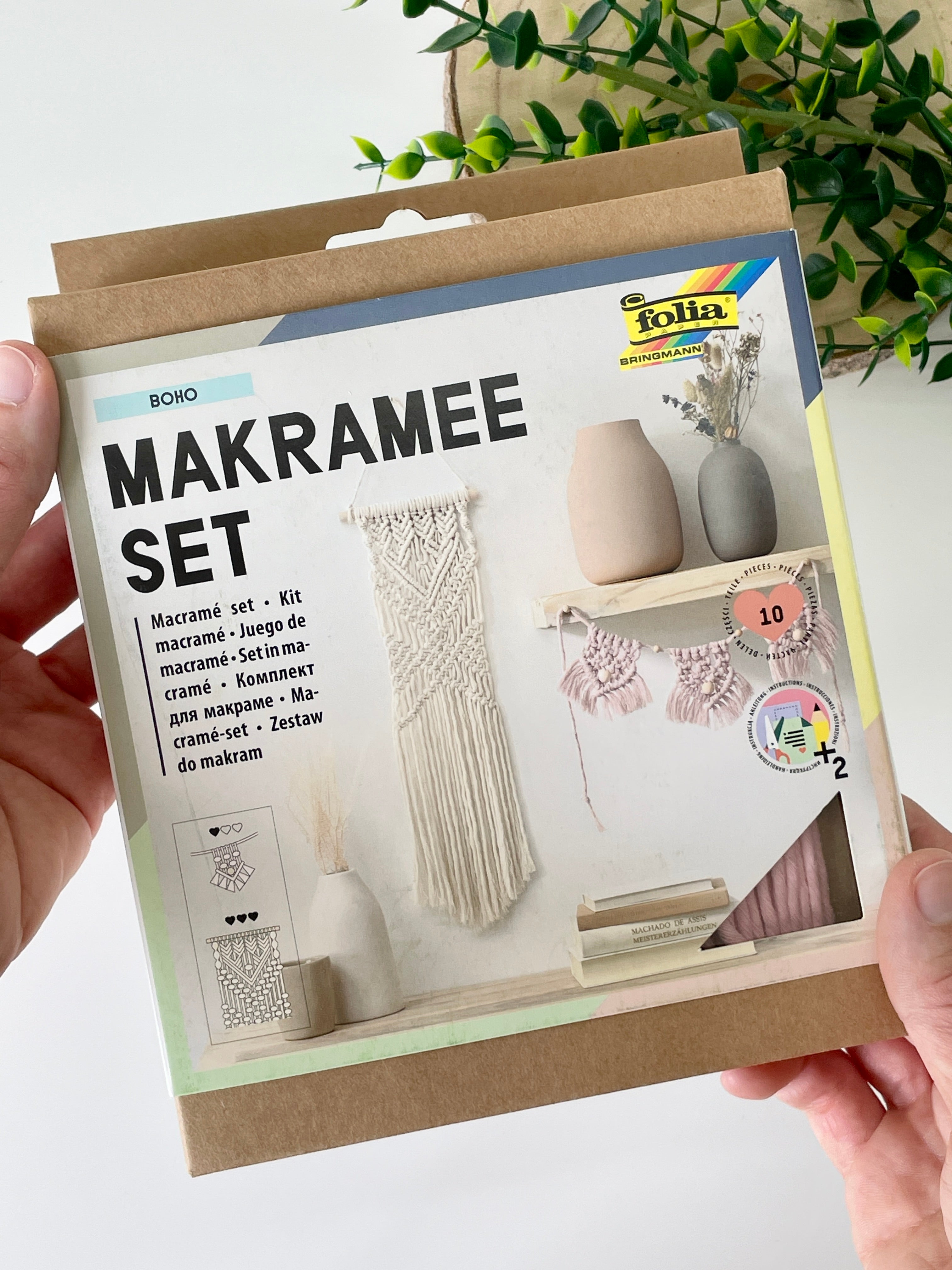 Wall Hanging Macramé Set