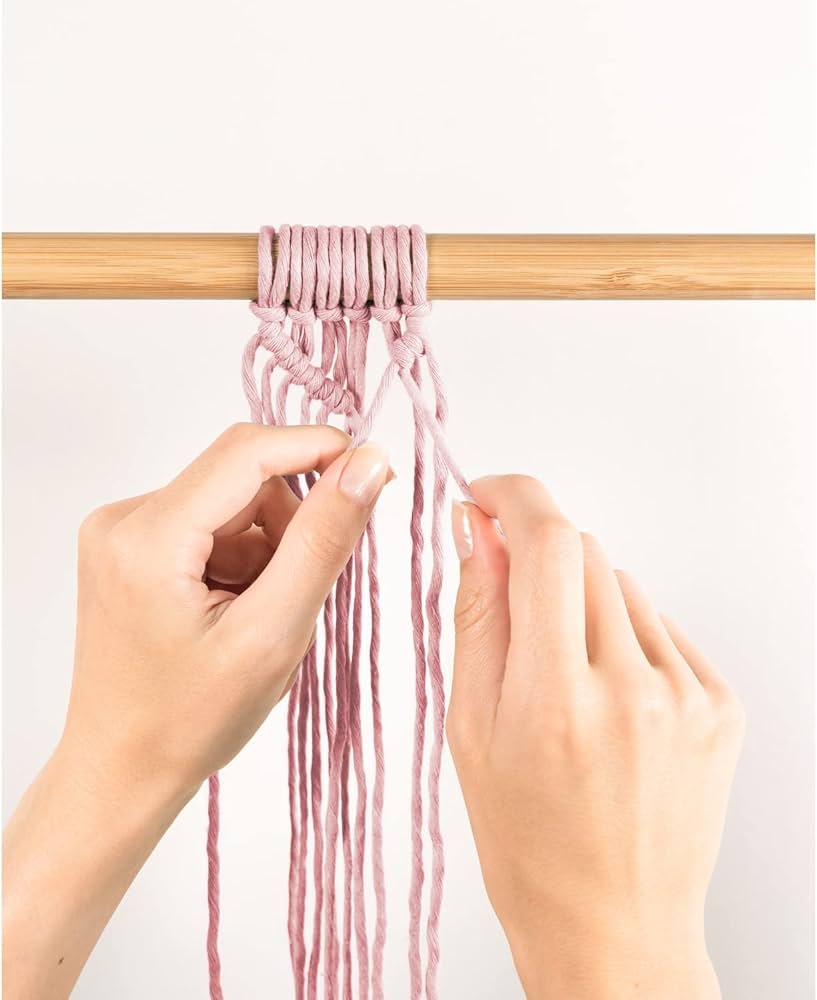 Wall Hanging Macramé Set