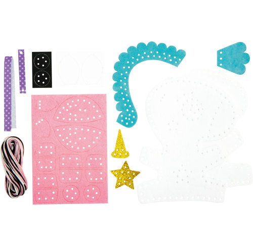 Unicorn Keychain Sewing Kit