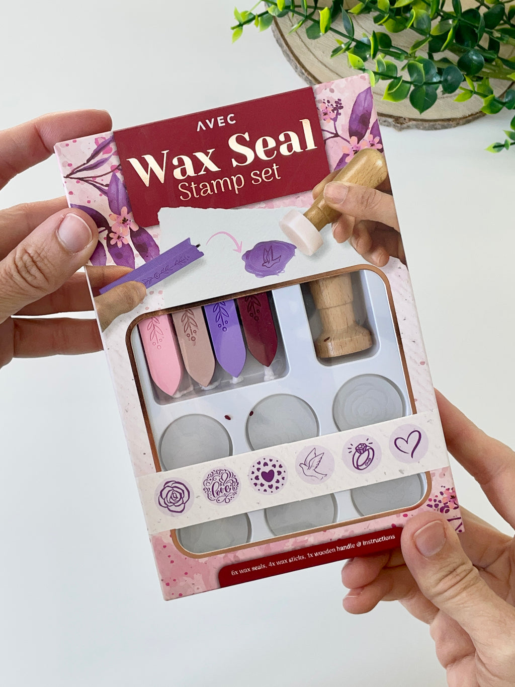 Wax Seal Stamp Set | Red