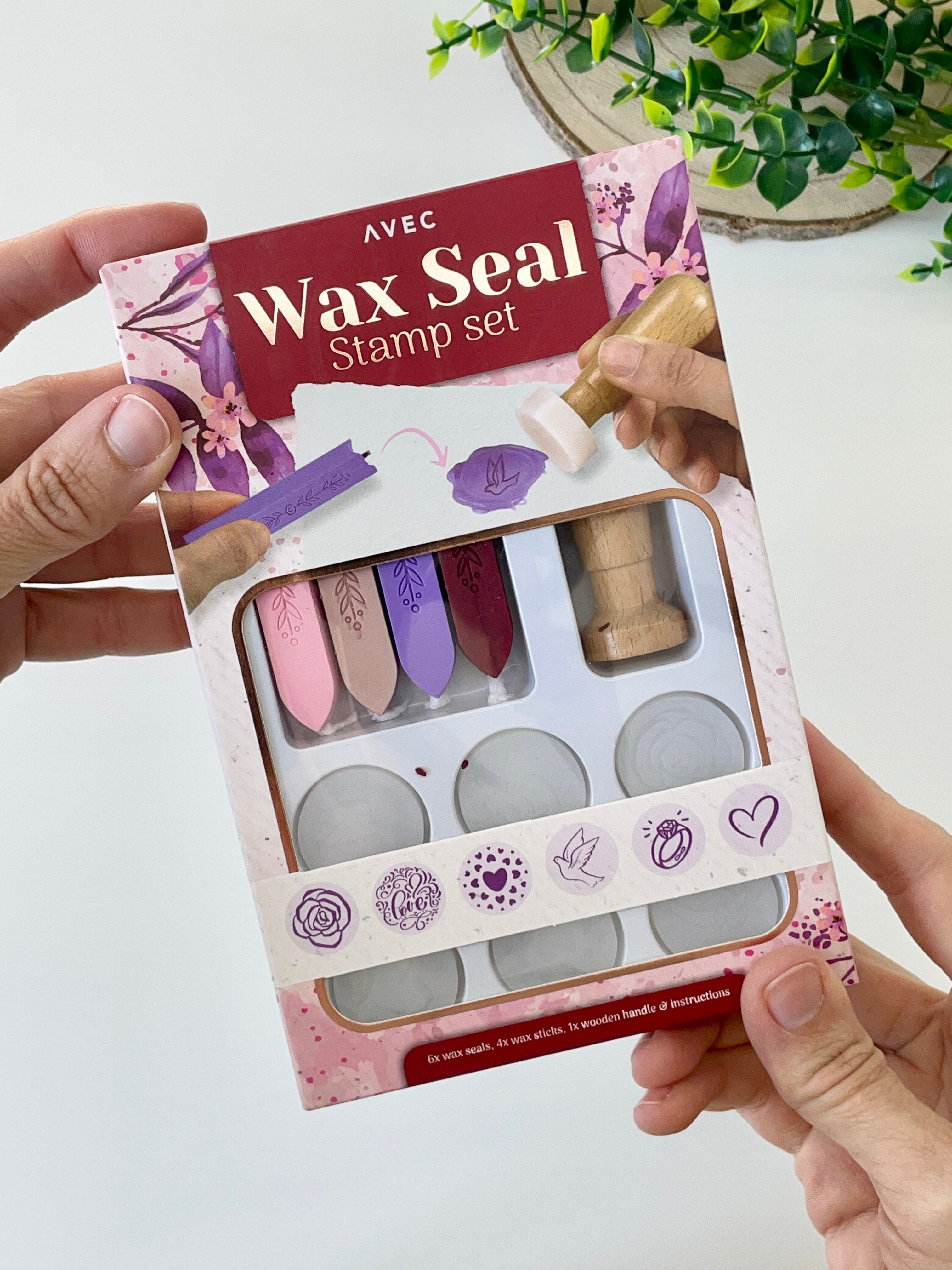 Wax Seal Stamp Set | Red