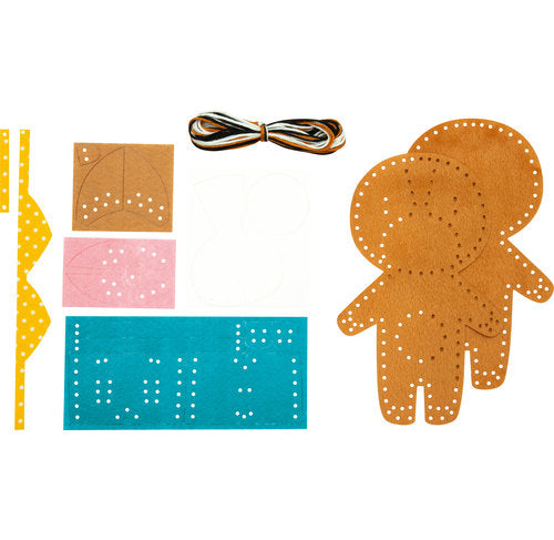 Dog Keychain Sewing Kit