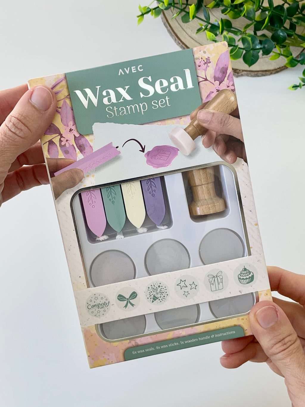 Wax Seal Stamp Set | Turquoise