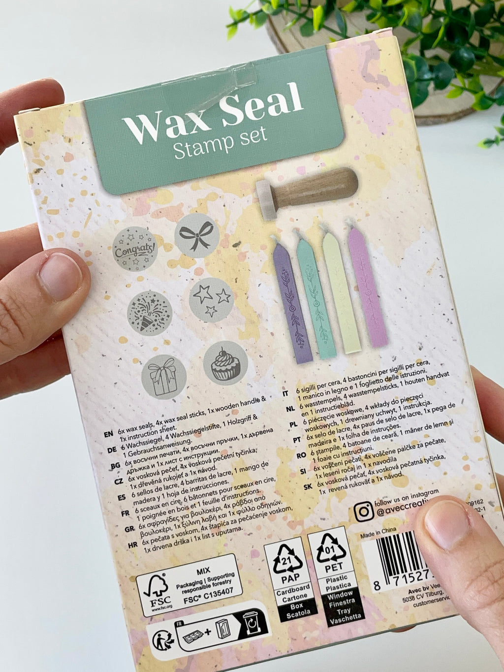 Wax Seal Stamp Set | Turquoise
