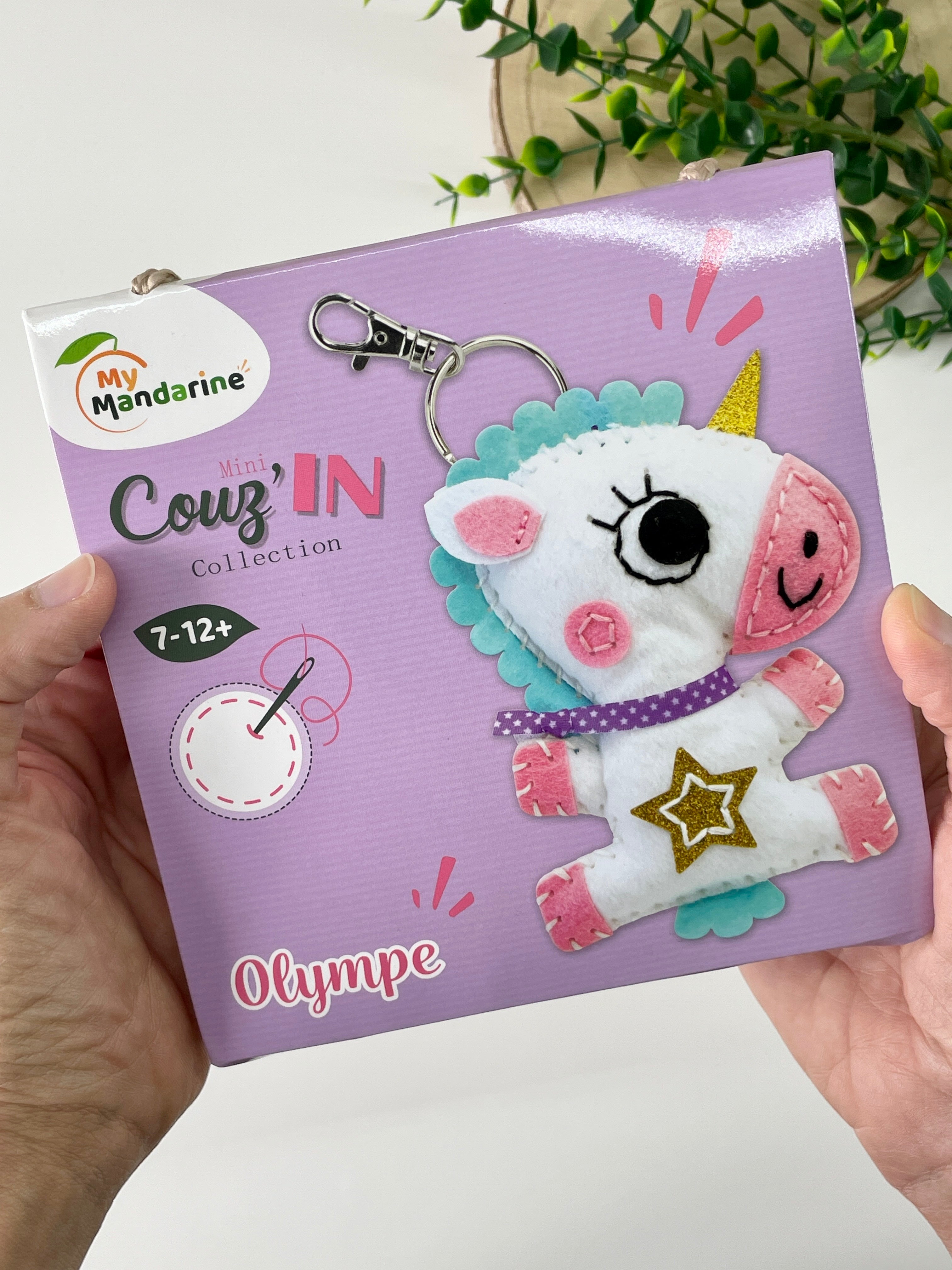 Unicorn Keychain Sewing Kit